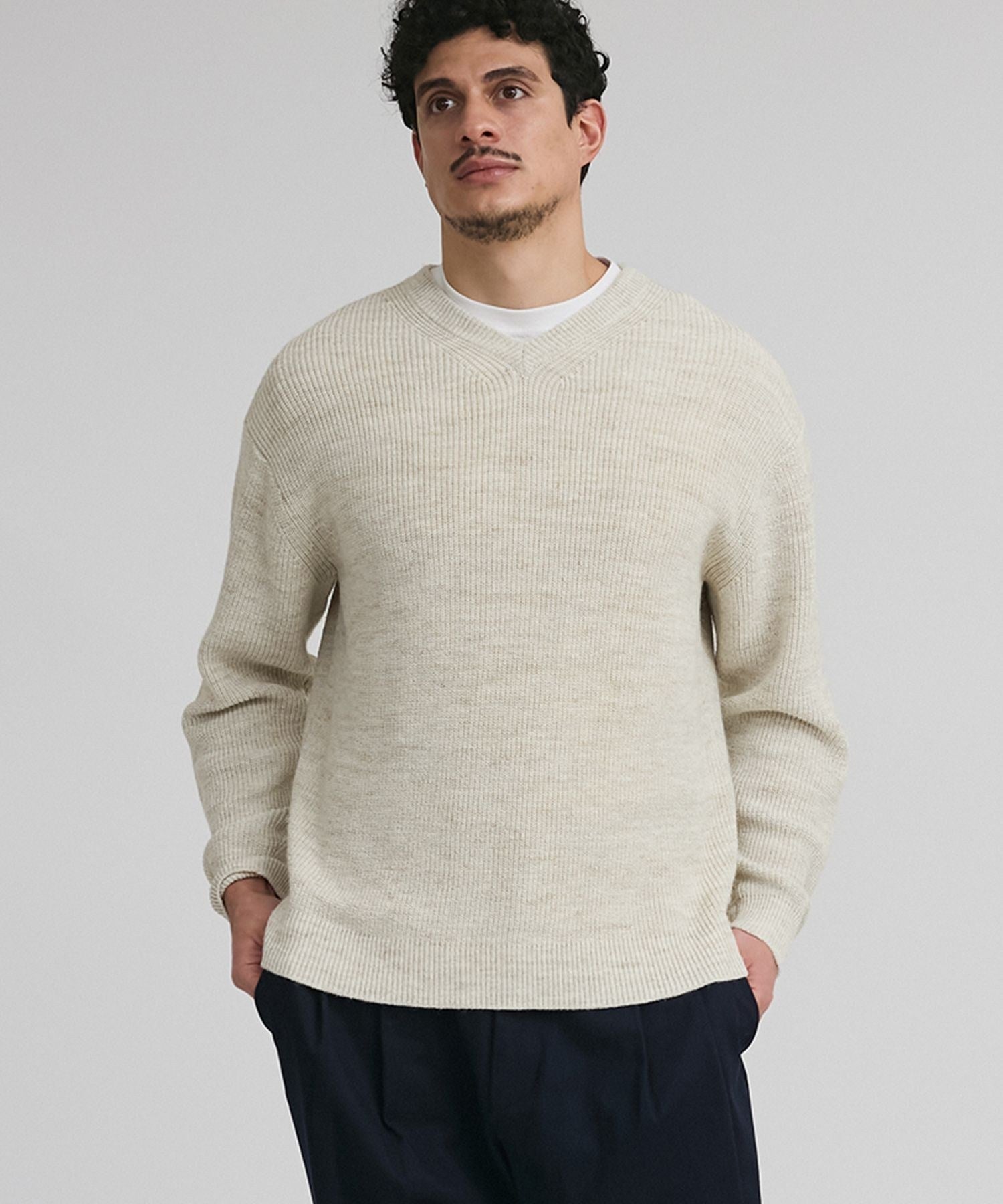 Charles V-neck Sweater | Saturdays NYC Japan