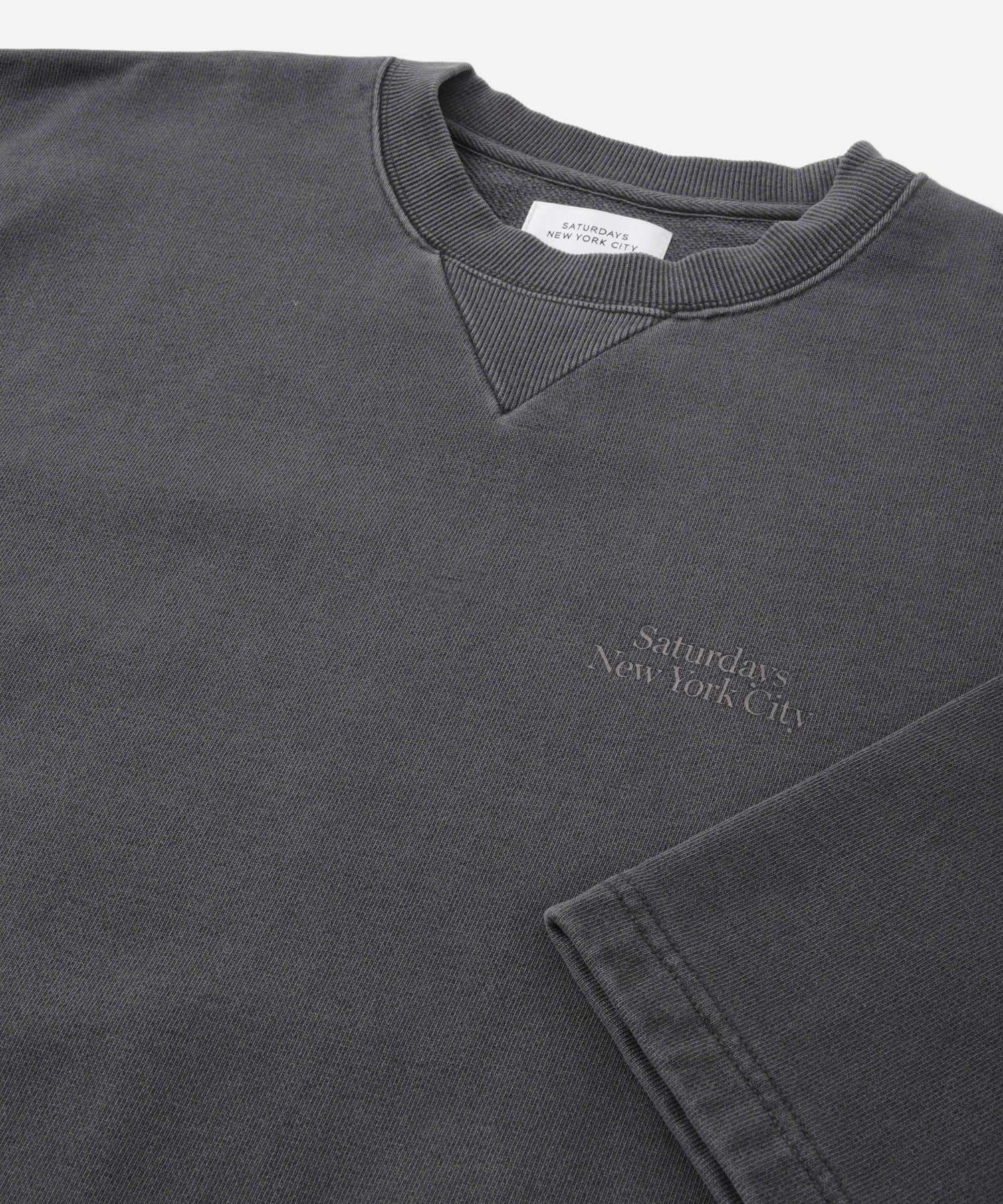 Elliott Pigment Dye SS Sweat | Saturdays NYC Japan