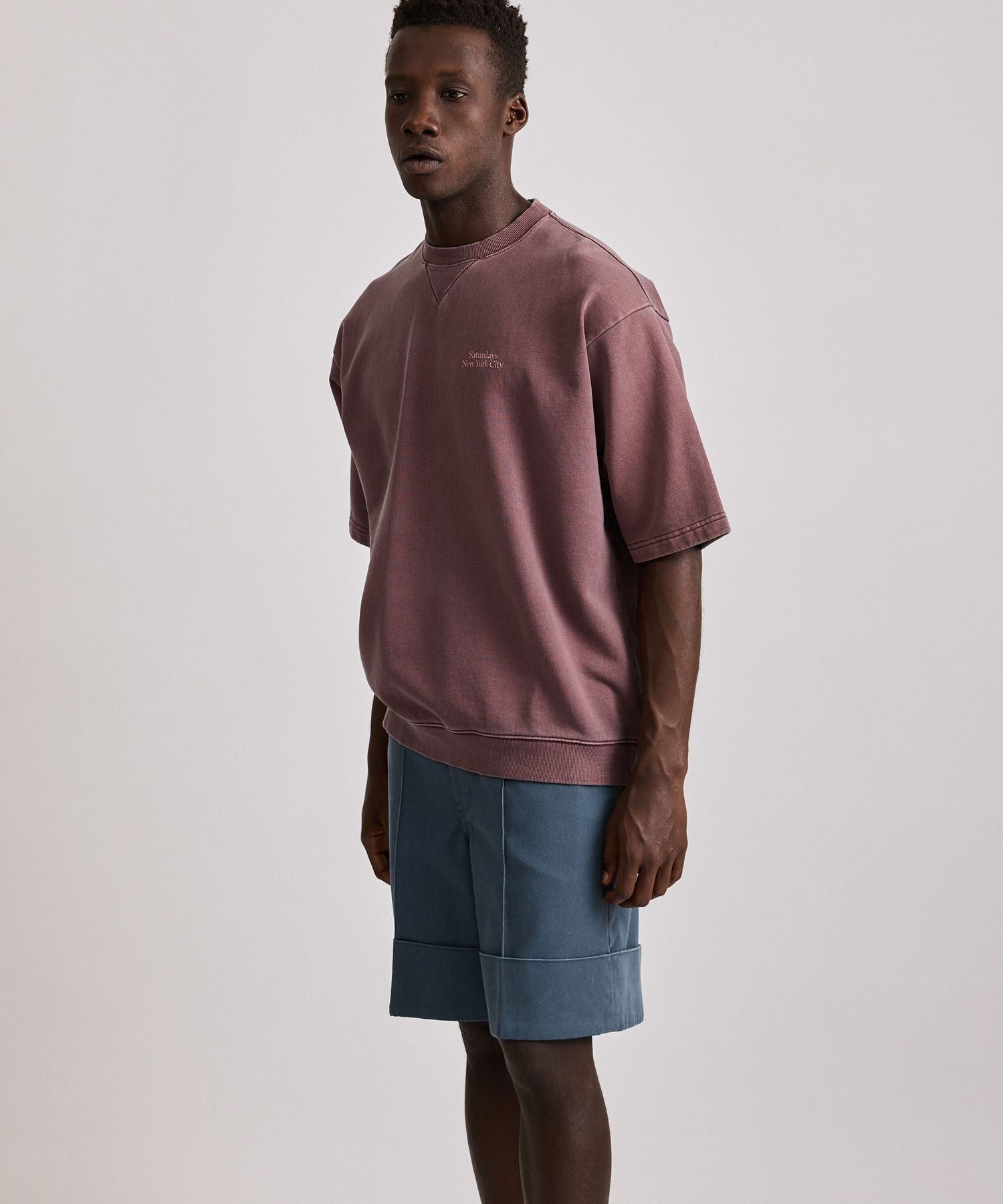 Elliott Pigment Dye SS Sweat | Saturdays NYC Japan