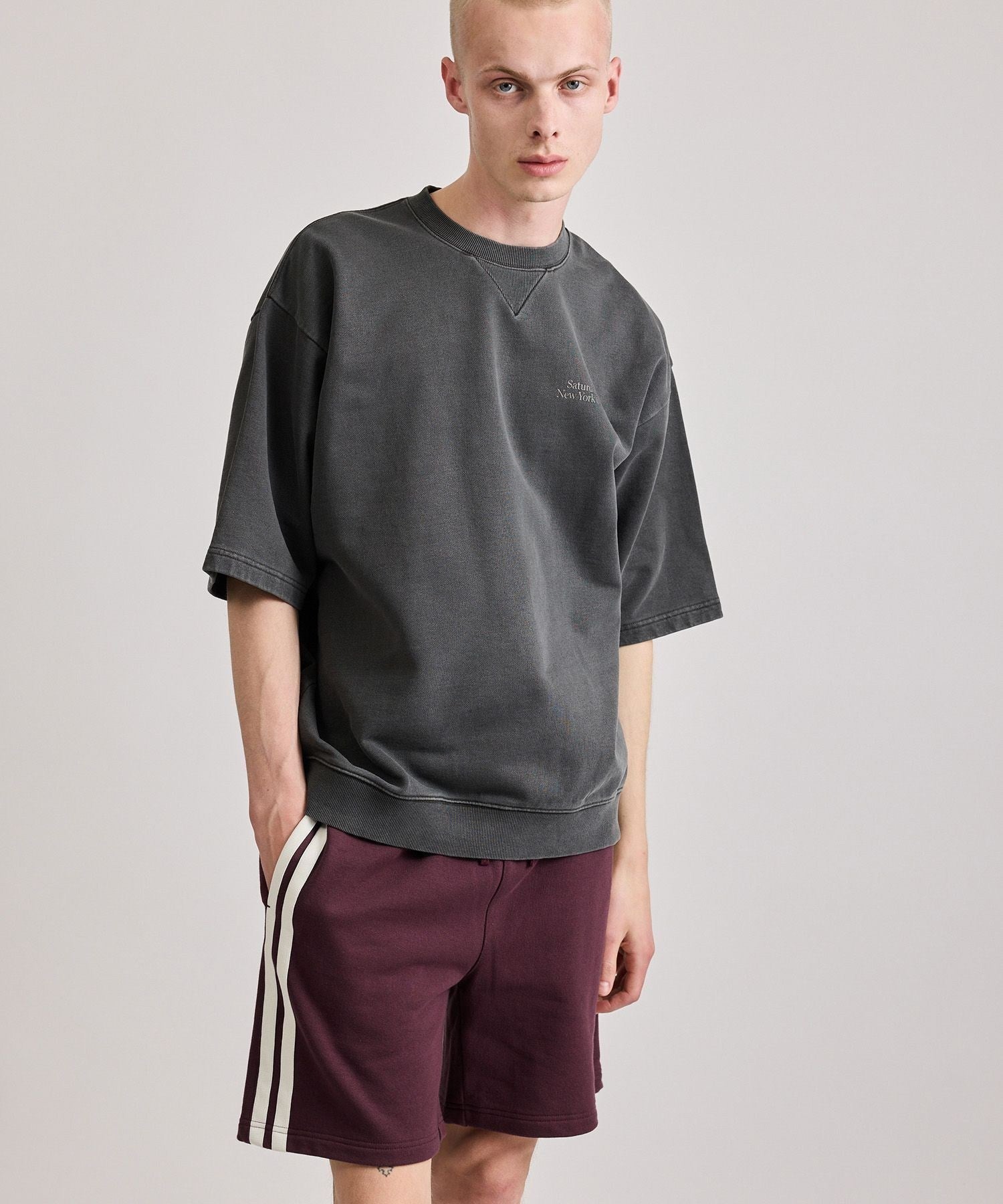 Elliott Pigment Dye SS Sweat | Saturdays NYC Japan