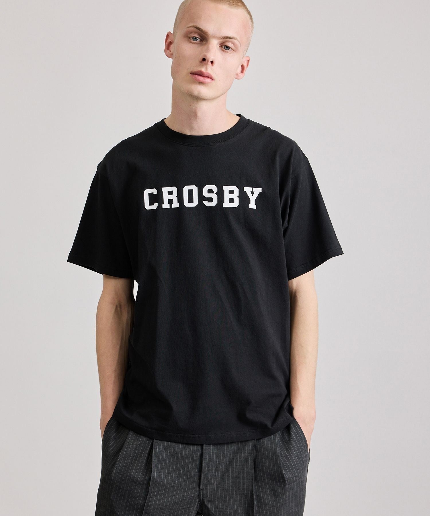 【ブラック（01）】Crosby Standard SS Tee Crosby Standard SS Tee | Saturdays NYC Japan