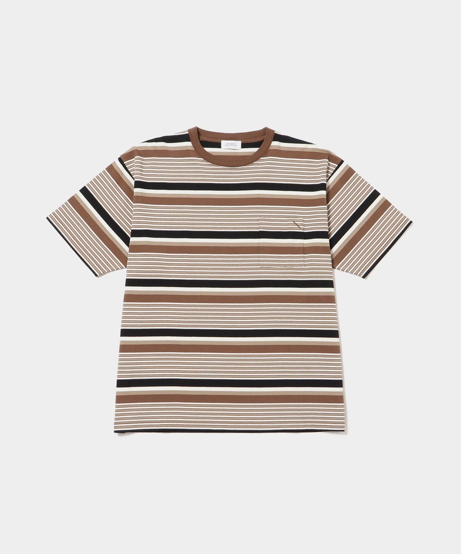 お歳暮 のし Border Stripe Relaxed SS Tee | Saturdays NYC Japan トップス