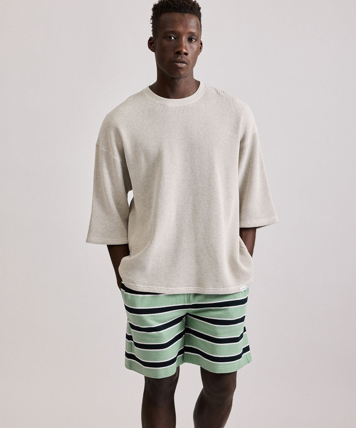 Waffle 1/2 Sleeve Tee