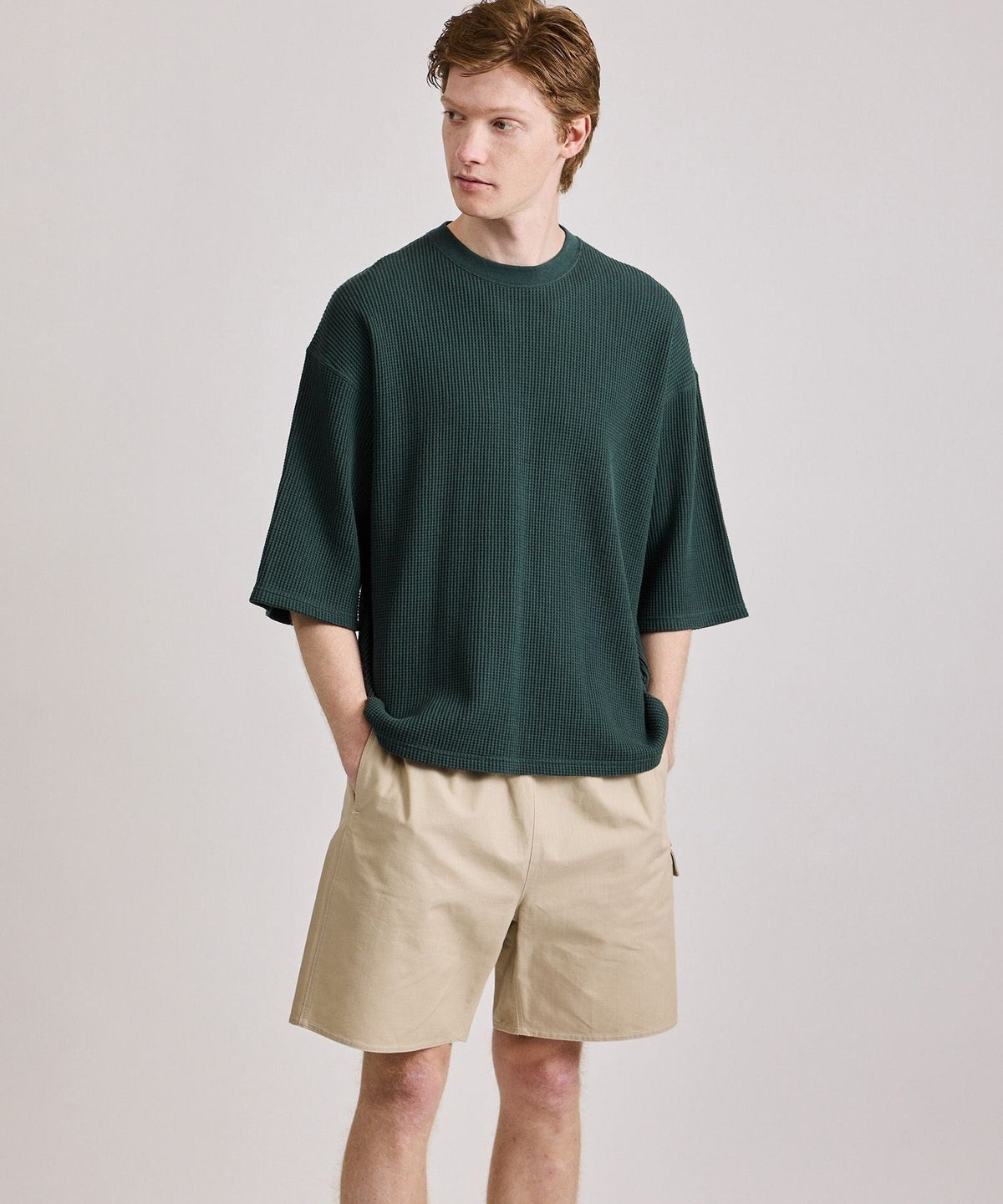 Waffle 1/2 Sleeve Tee