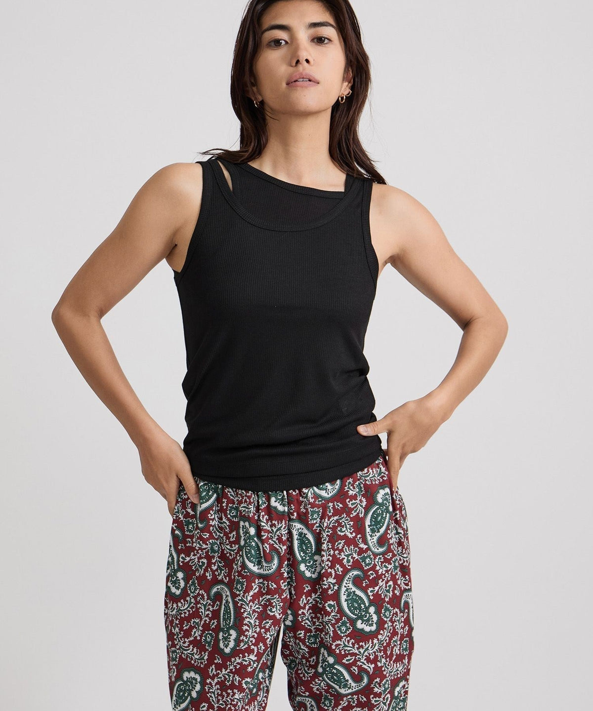 Lara Double Tank Top