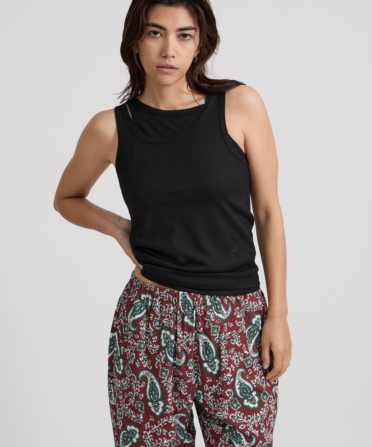Lara Double Tank Top