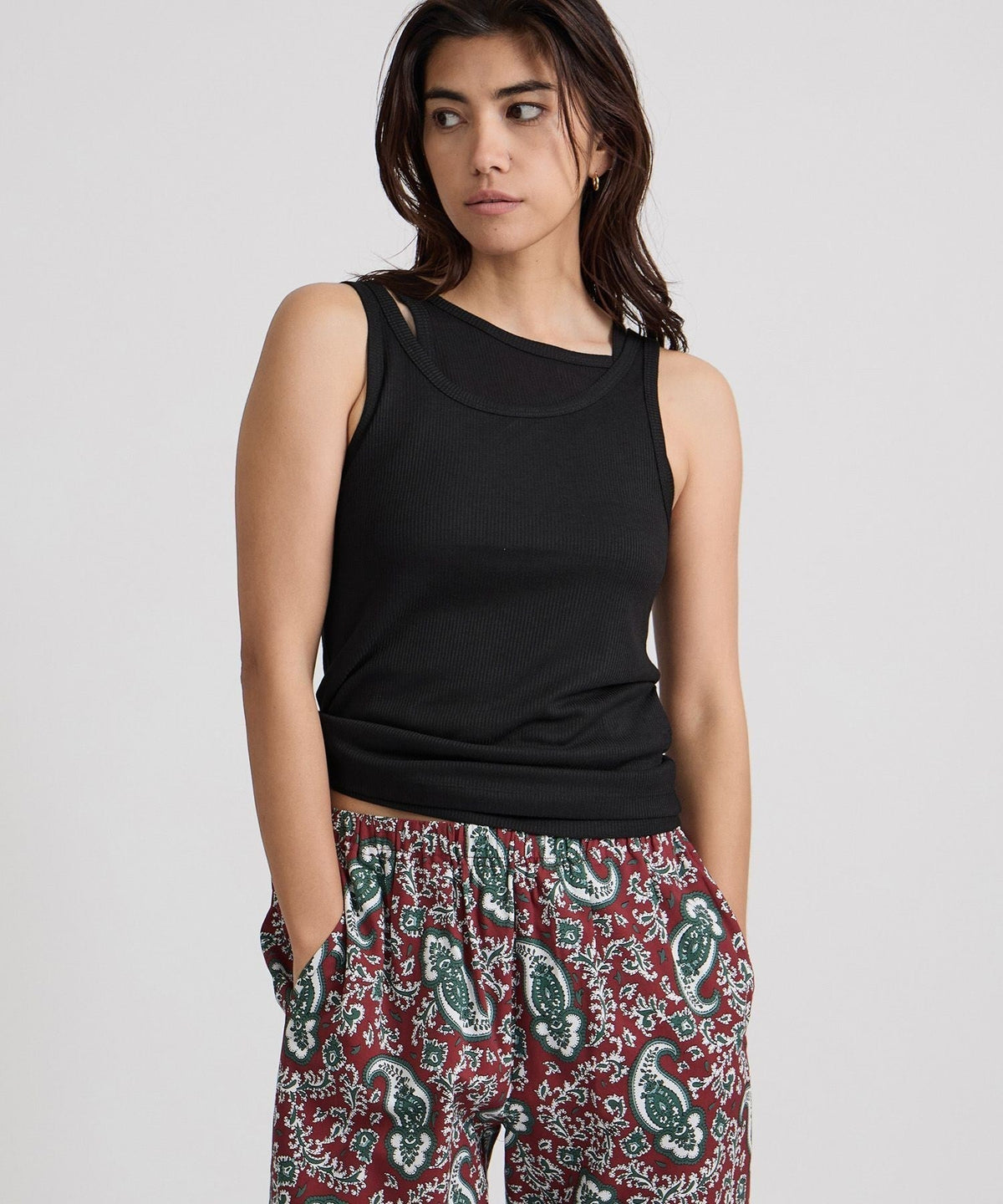Lara Double Tank Top
