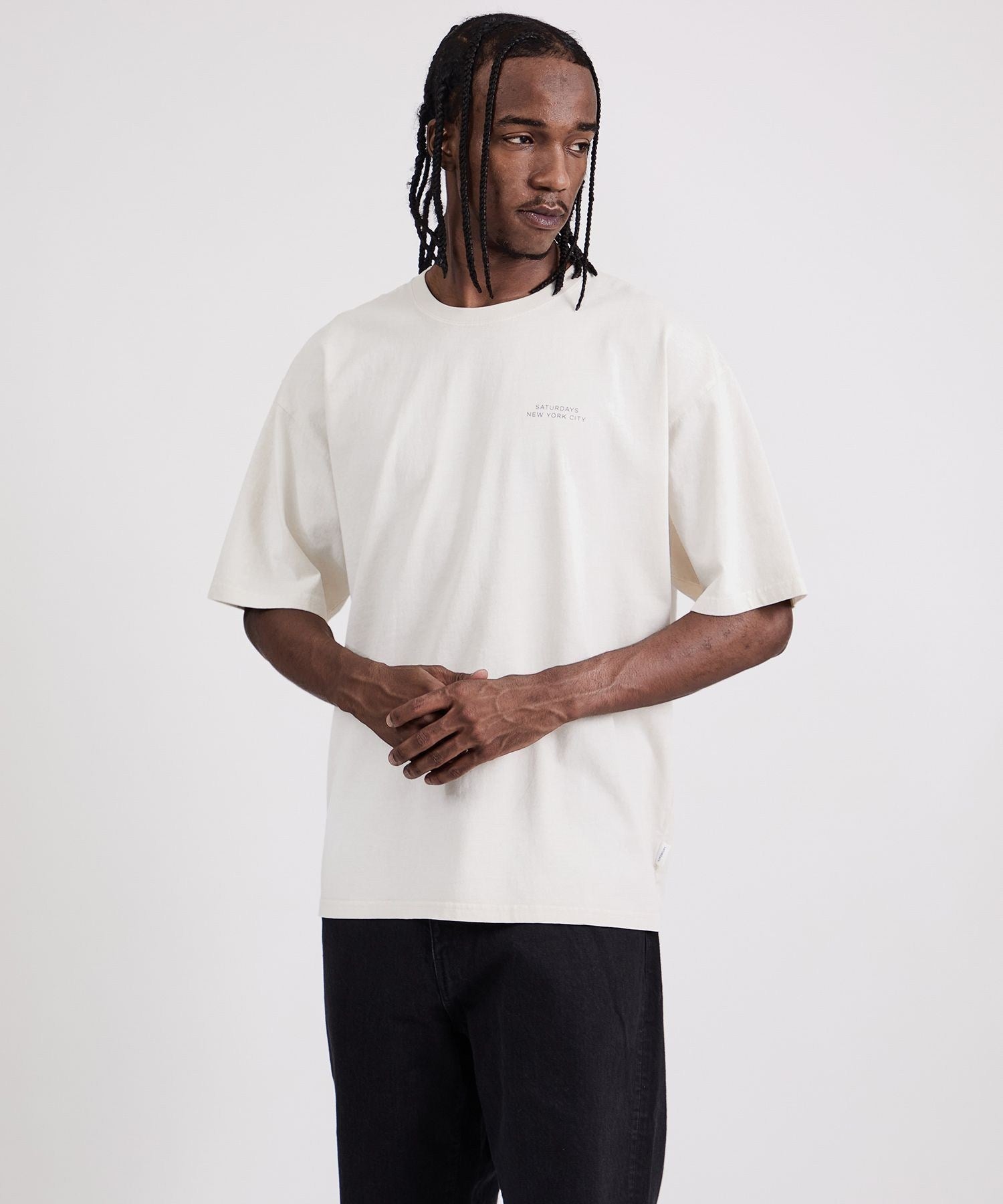 MIYAGIHIDETAKA x Saturdays NYC Bandana Slash T-shirt | Saturdays