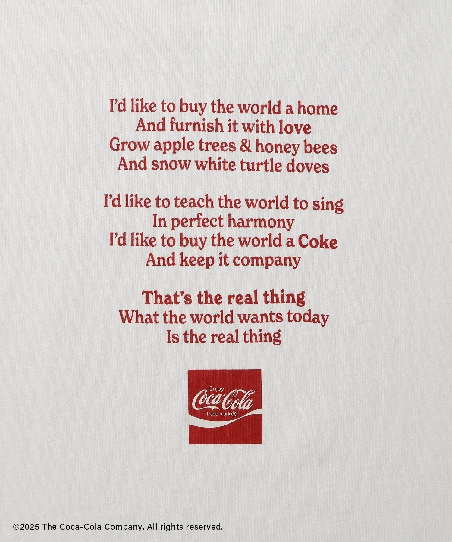 Coca-Cola 70s Back Printed T-Shirt