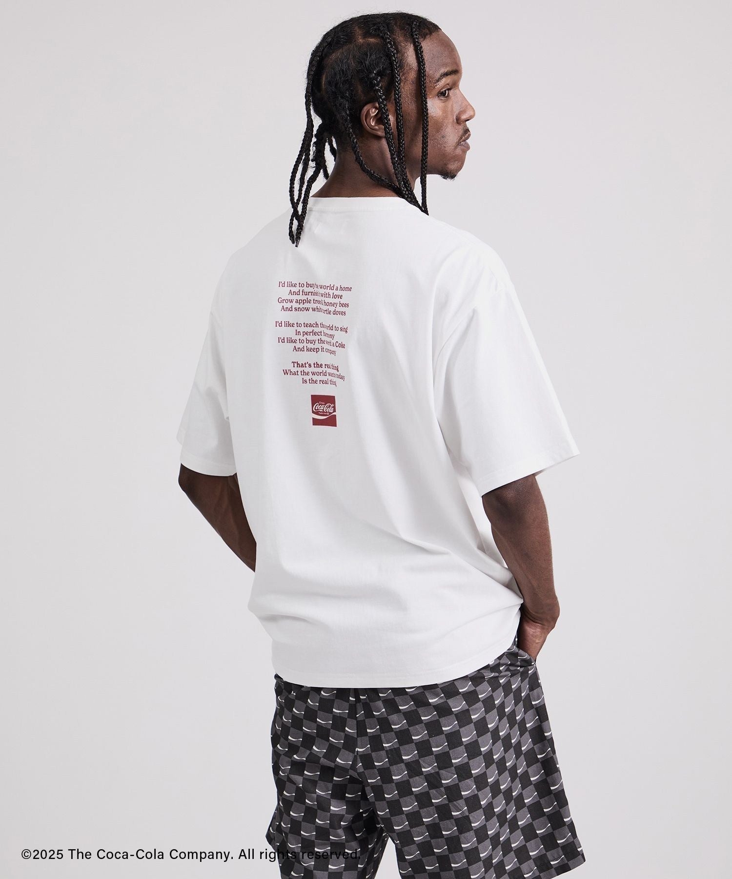 Coca-Cola 70s Back Printed T-Shirt