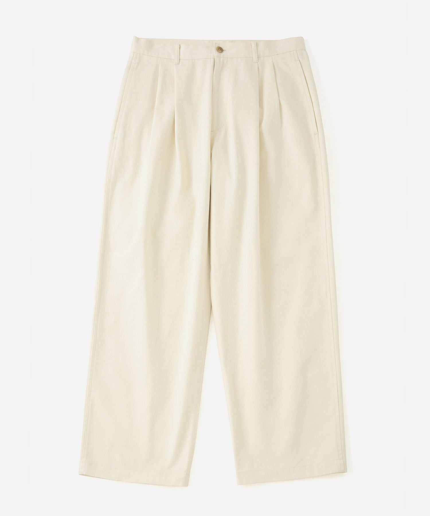 George Twill Wide Pant