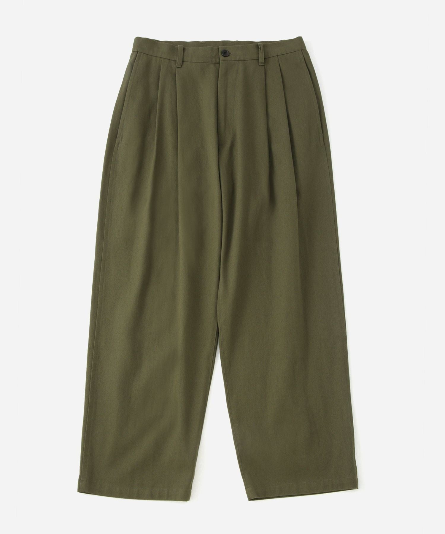 George Twill Wide Pant