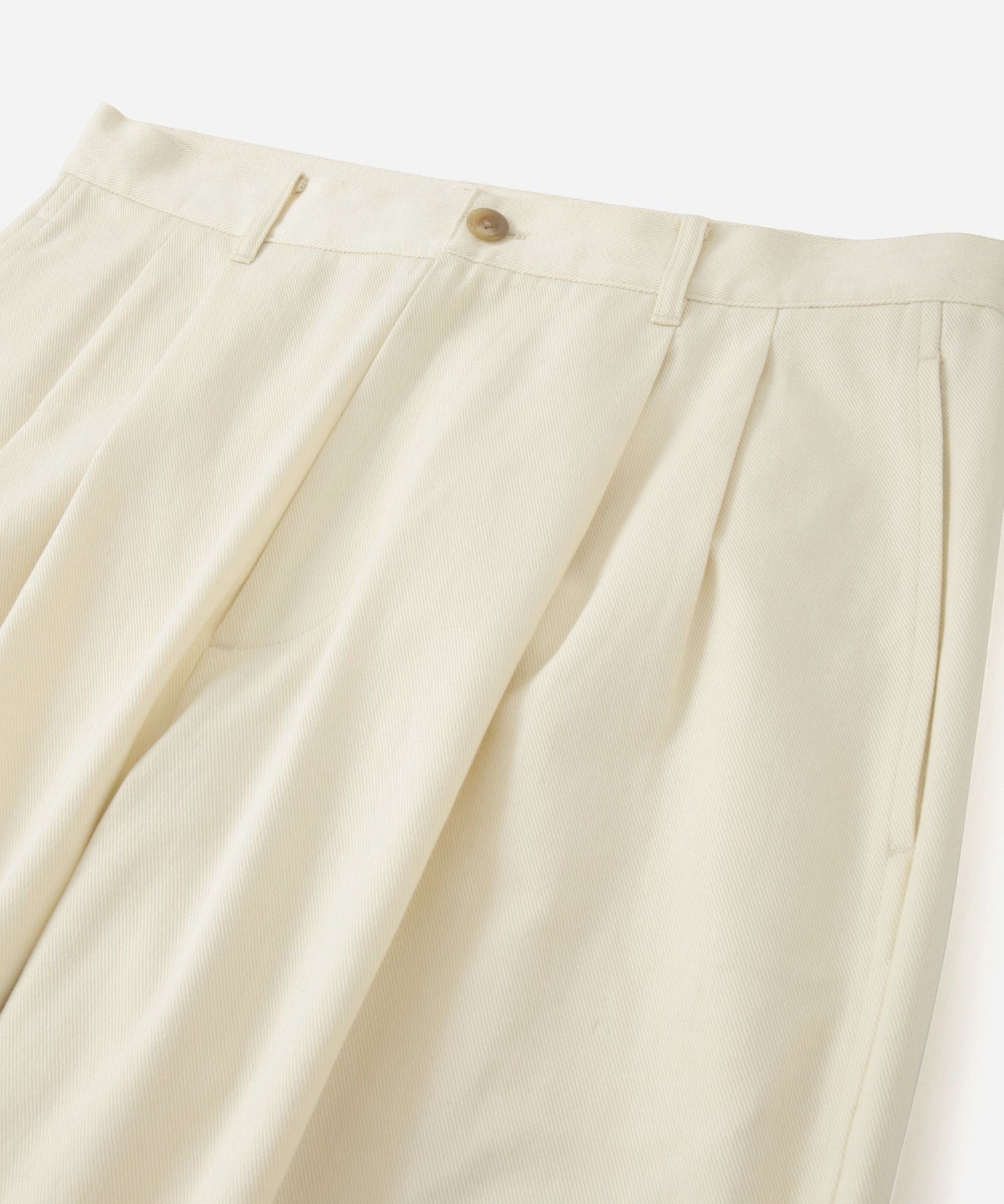 George Twill Wide Pant