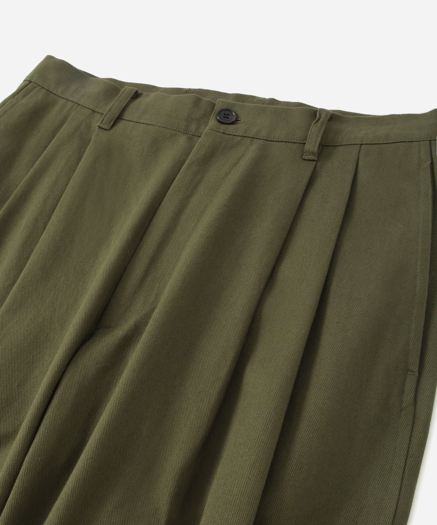 George Twill Wide Pant