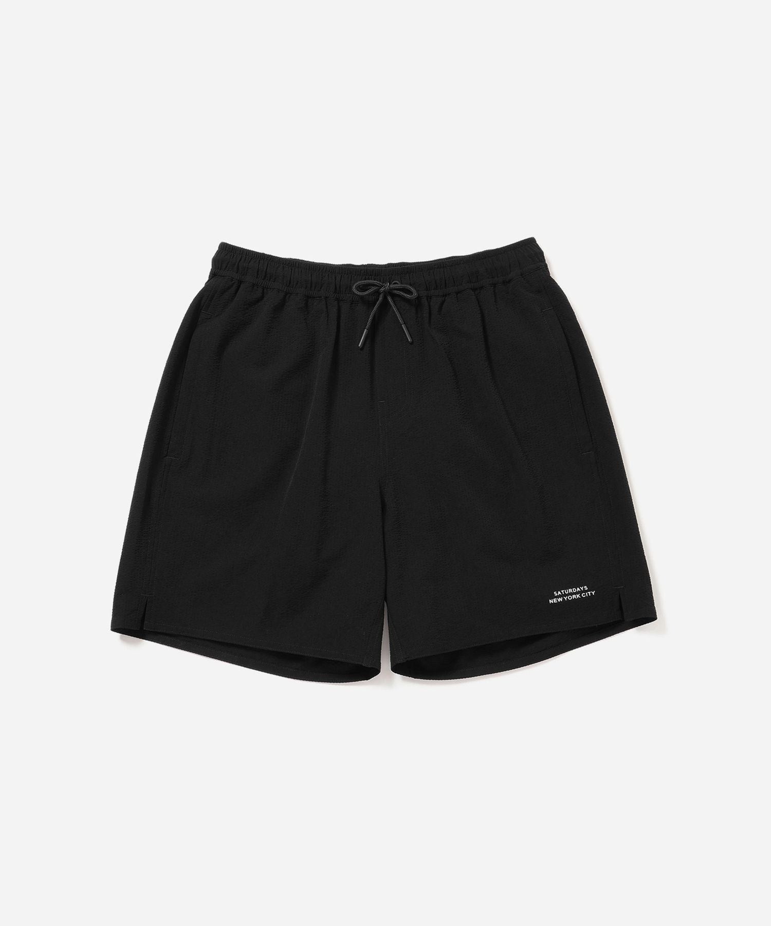 Saturdays Surf NYC Timothy Window Pane Swim Shorts White