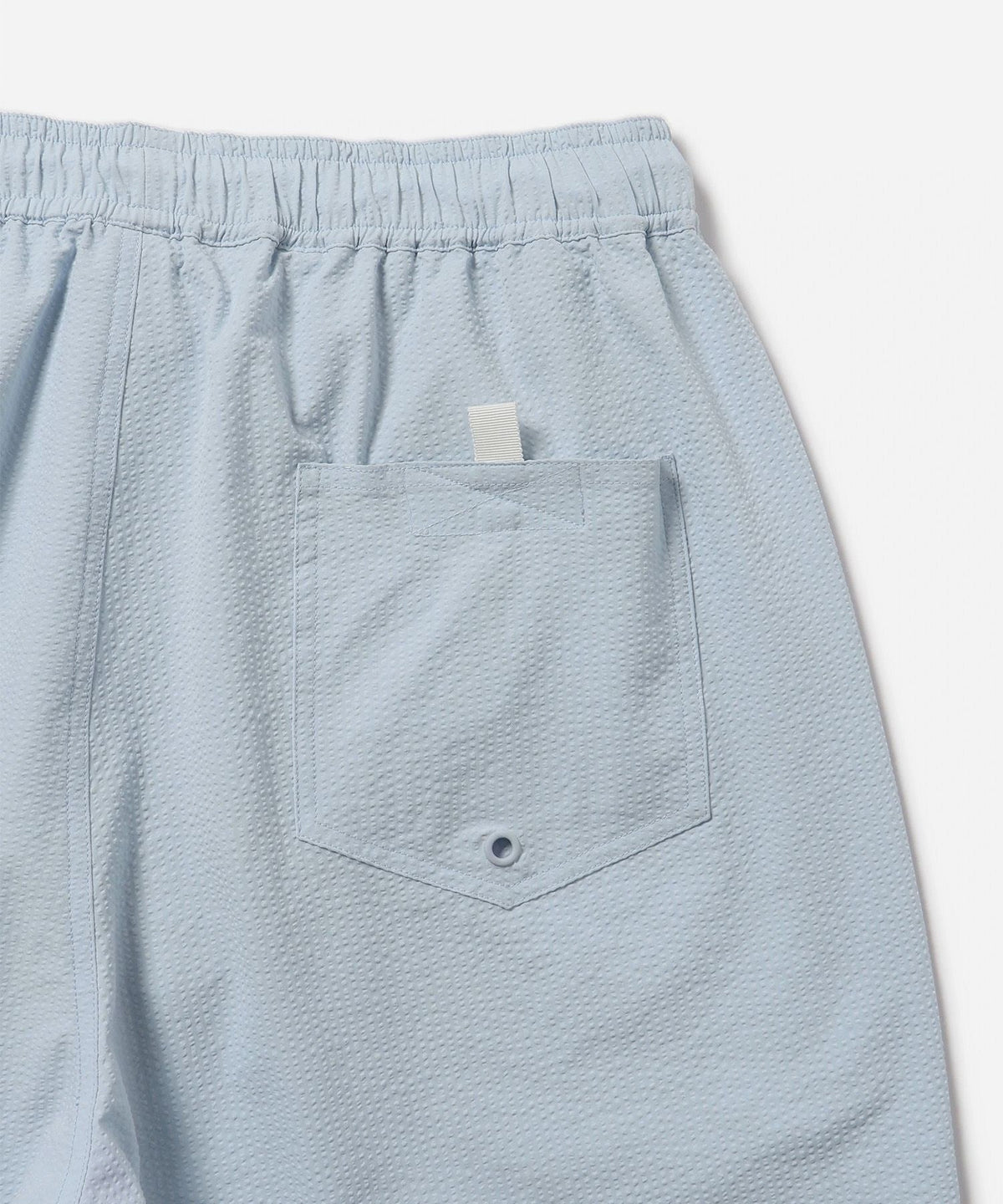 Timothy Seersucker Stripe Swim Short