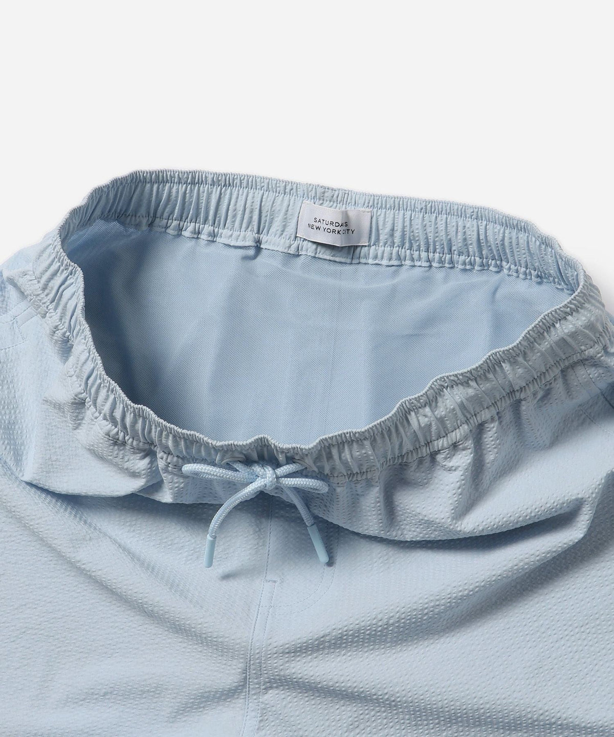 Timothy Seersucker Stripe Swim Short