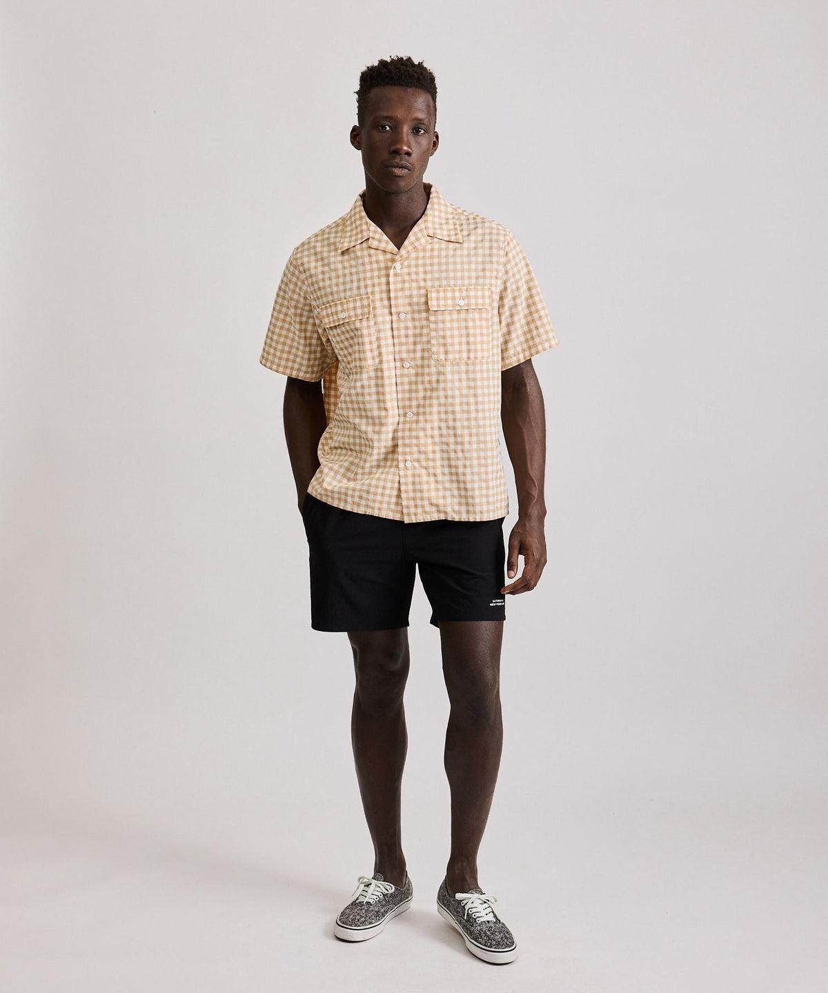 Timothy Seersucker Stripe Swim Short