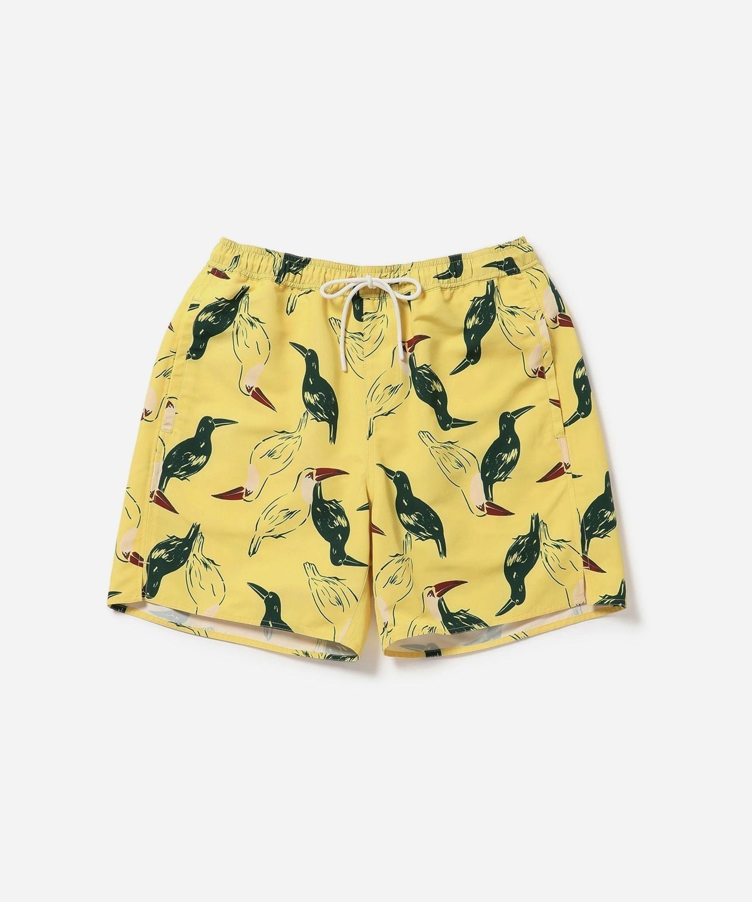 Saturdays Surf NYC Timothy Window Pane Swim Shorts White