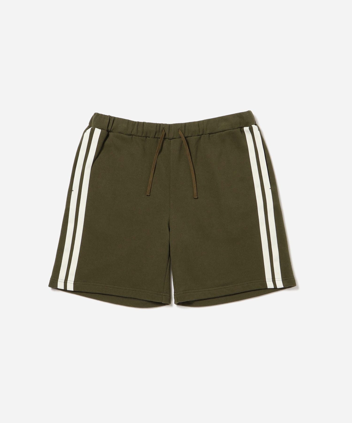 Varsity Striped Sweat Shorts