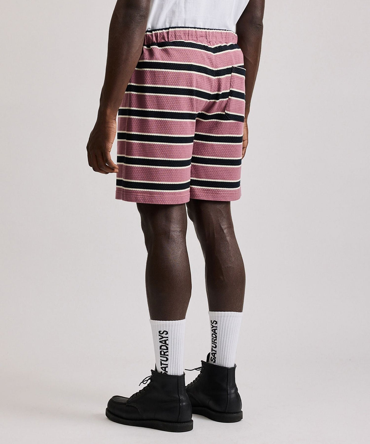 Mesh Border Stripe Shorts