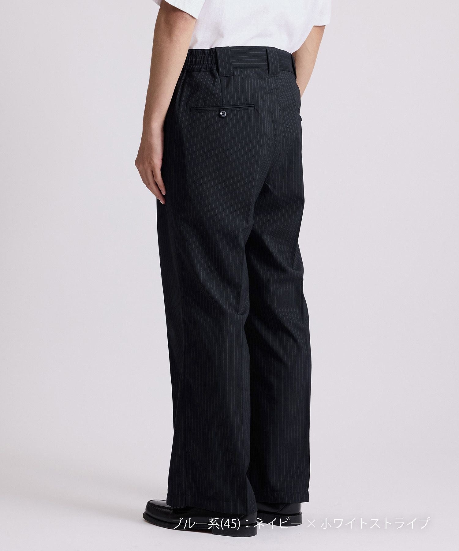 パンツ DickiesxSaturdaysNYC875StripeSlacksNavy Dickies x Saturdays 875 Slacks | Saturdays NYC