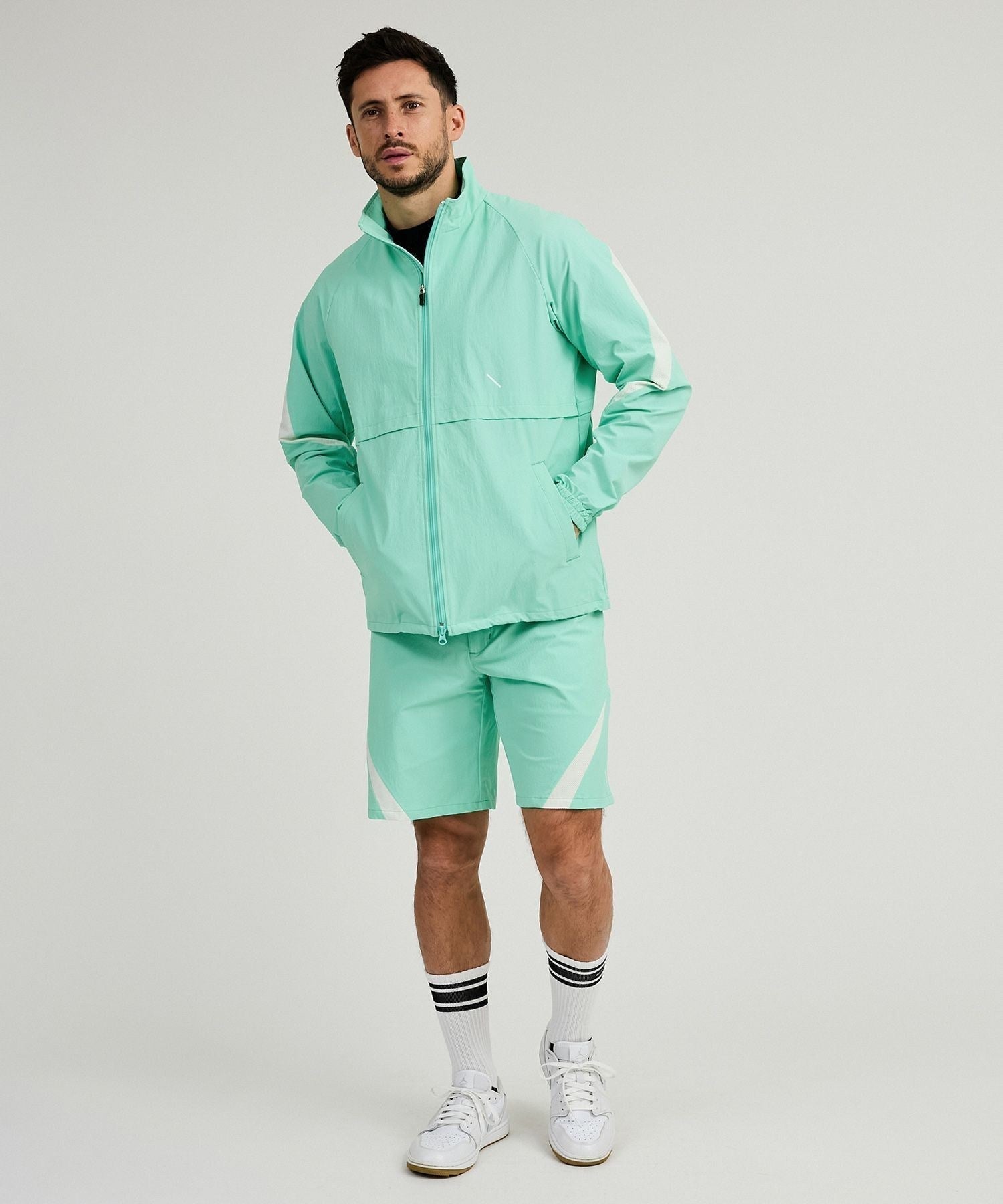 Nylon 4way Stretch Blouson