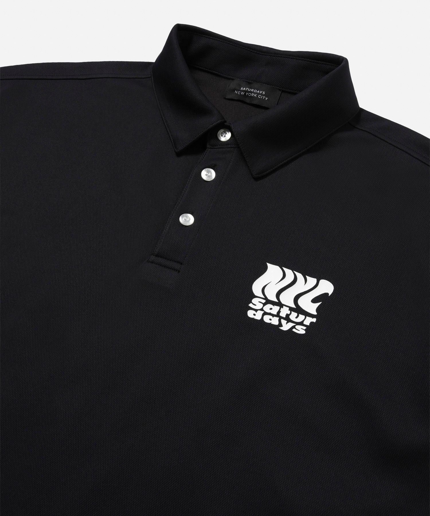 メンズウェア NYC Saturdays COOL MAX Pique SS Polo M Saturdays NYC(サタデーズ ニューヨークシティ) / COOL MAX