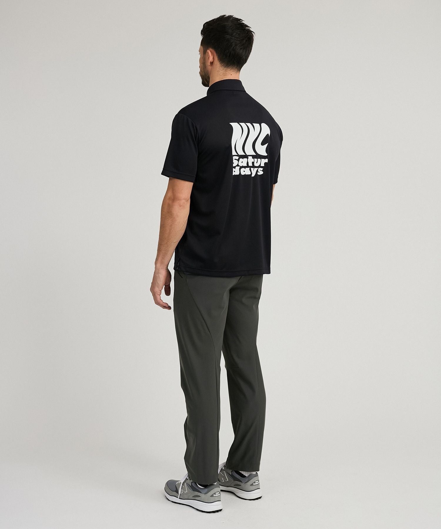 メンズウェア NYC Saturdays COOL MAX Pique SS Polo M Saturdays NYC(サタデーズ ニューヨークシティ) / COOL MAX