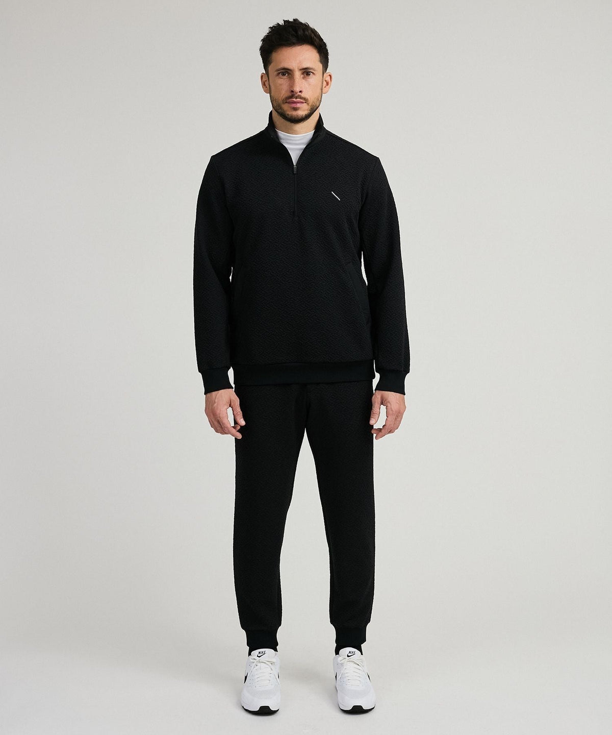 Air Jacquard Half Zip