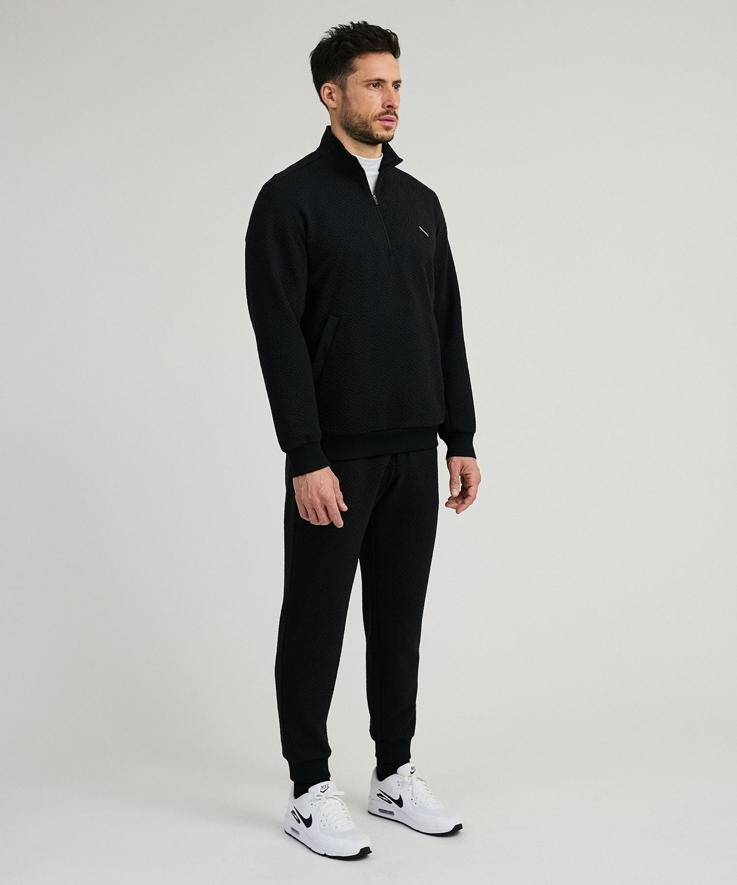 Air Jacquard Half Zip