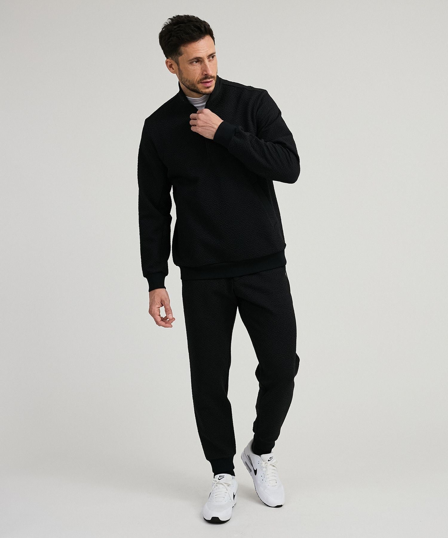 Air Jacquard Half Zip