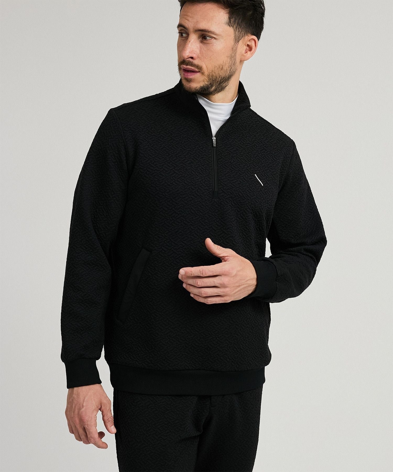 Air Jacquard Half Zip