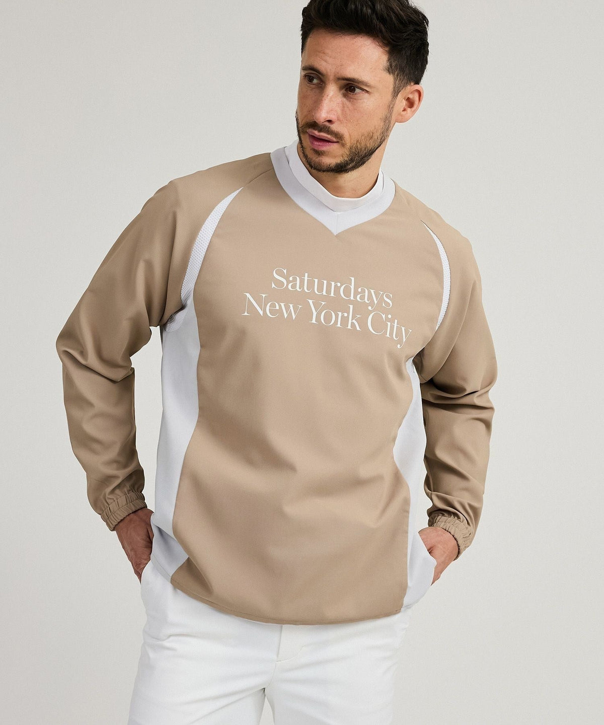 AZEK  Stretch Woven Pullover
