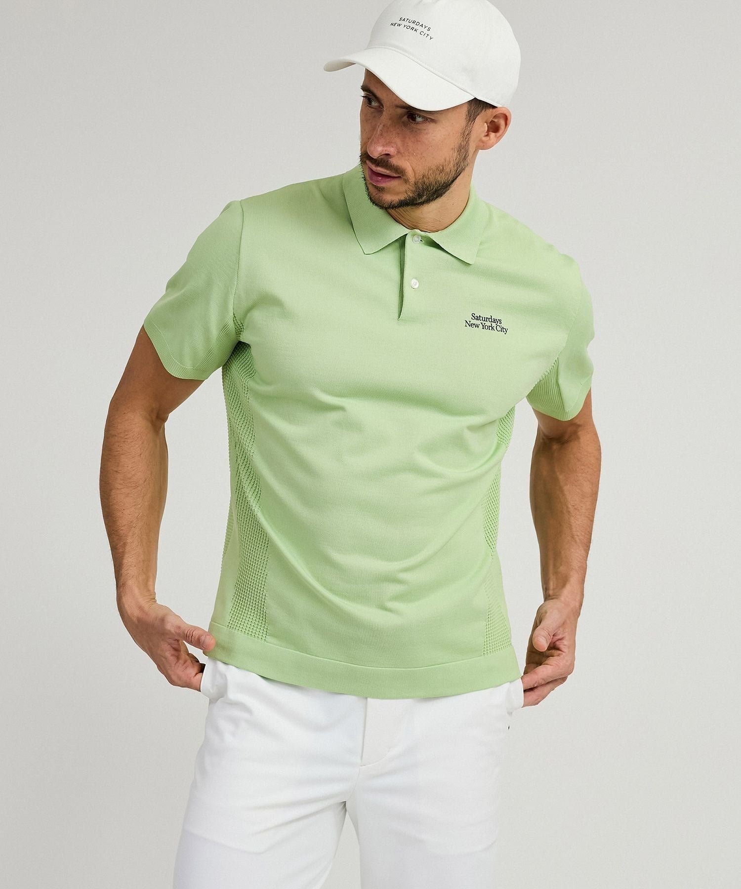 Knit SS Polo | Saturdays NYC Japan