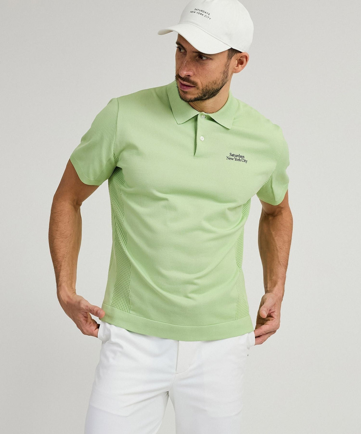 Knit SS Polo