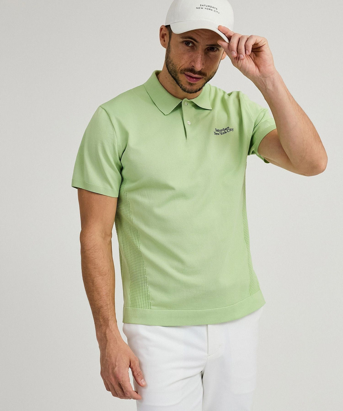 Knit SS Polo