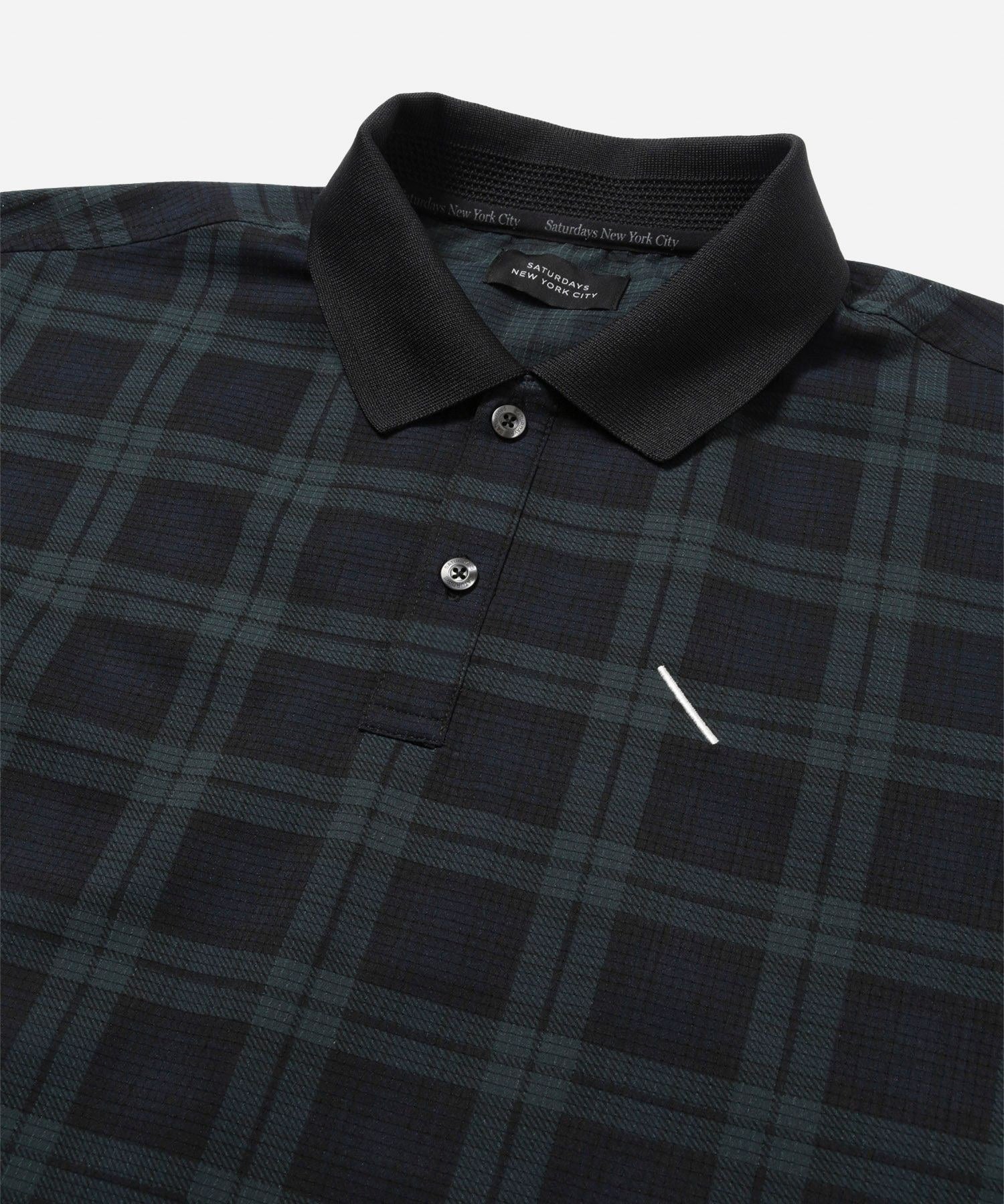 Seersucker SS Polo | Saturdays NYC Japan