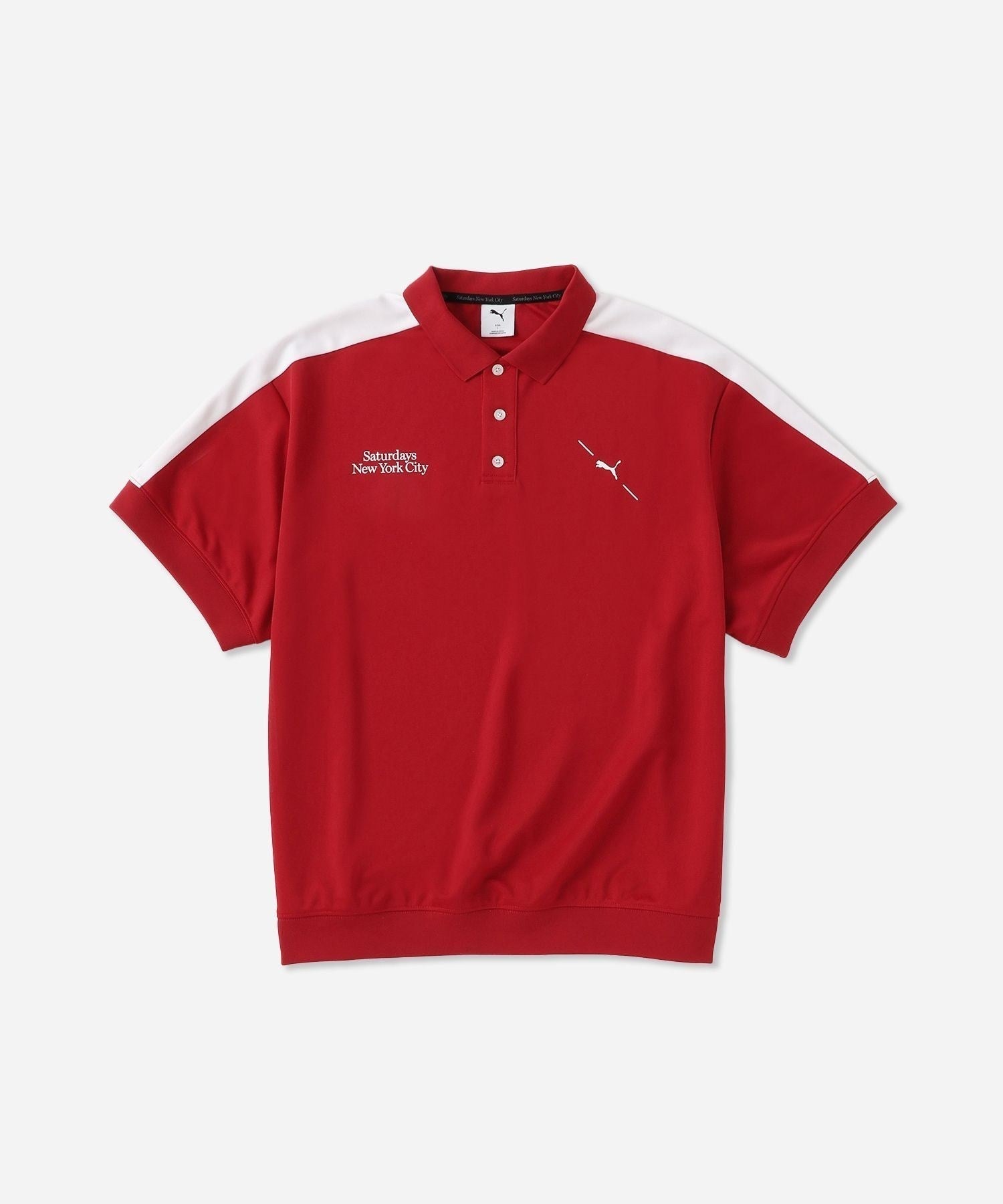 新品Saturdays Golf Saturdays 半袖鹿の子ポロシャツ/L PUMA x Saturdays NYC Knit Polo | Saturdays NYC Japan