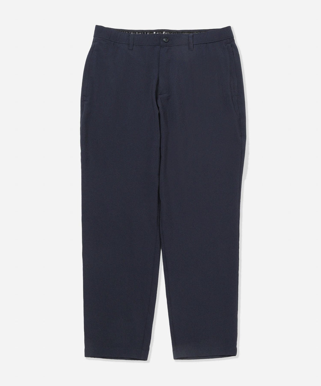 Seersucker Cropped Pants