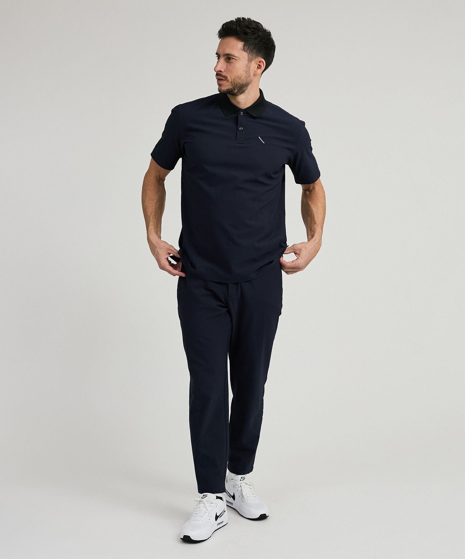 Seersucker Cropped Pants | Saturdays NYC Japan