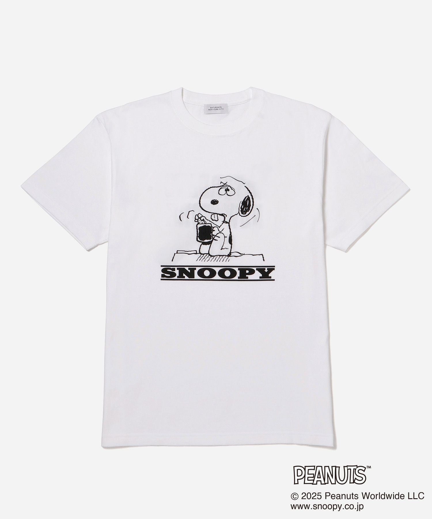スヌーピーライフインザアメリカ SNYC x SNOOPY Cafe T | Saturdays NYC Japan