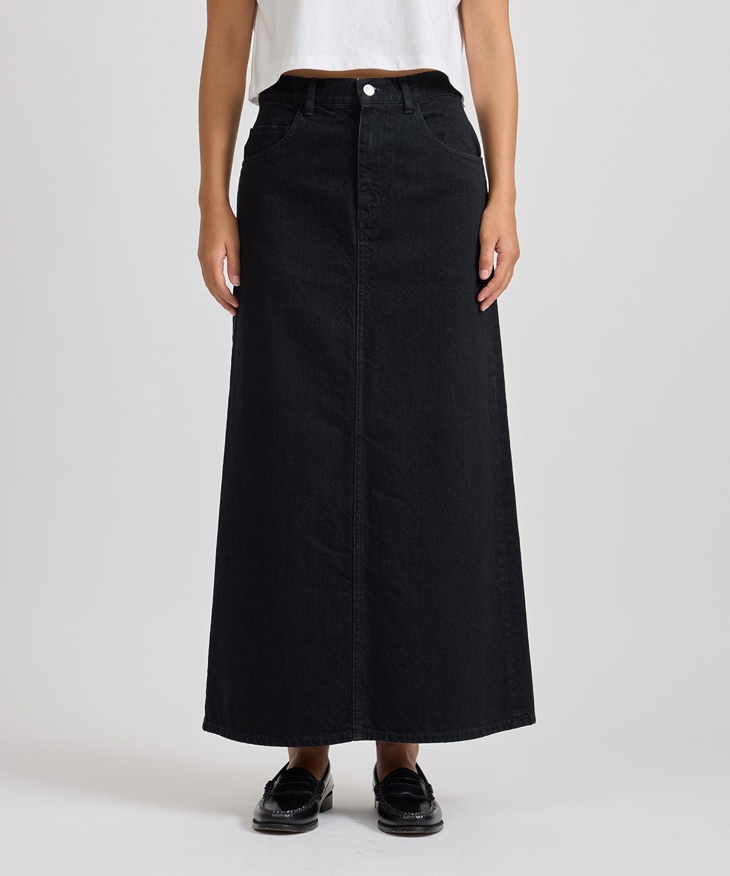 Linh Denim Long Skirt