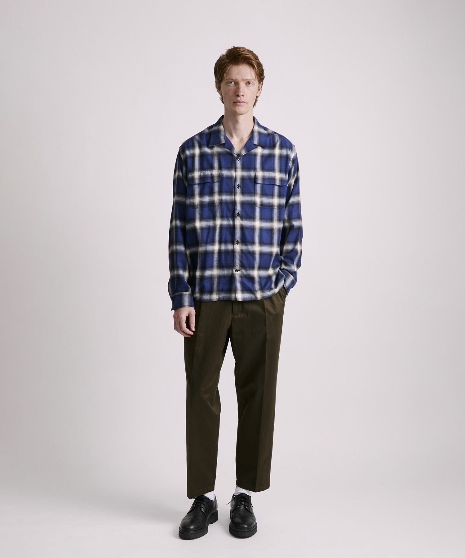 Marco Ombre Check  LS Shirt