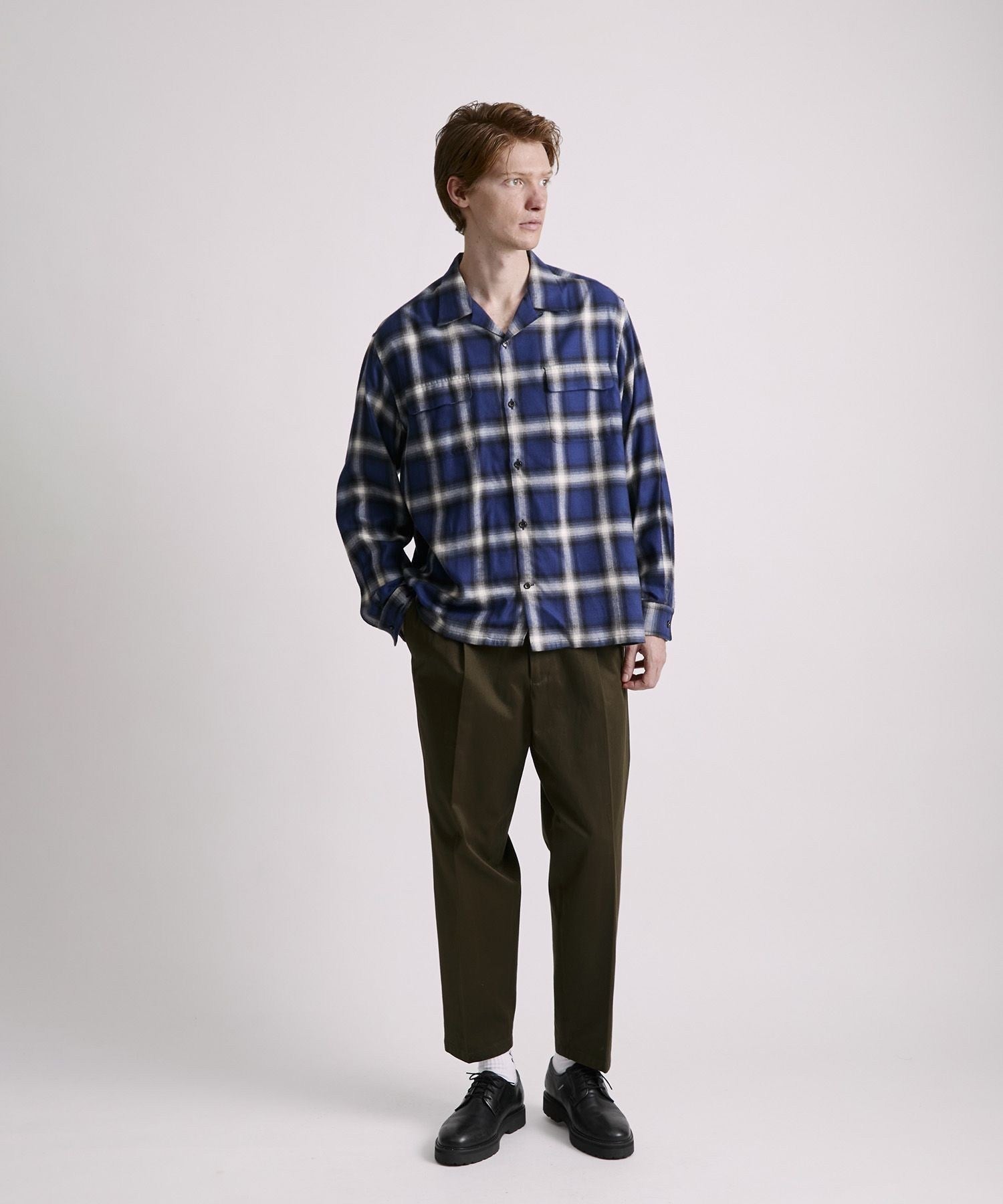 Marco Ombre Check  LS Shirt