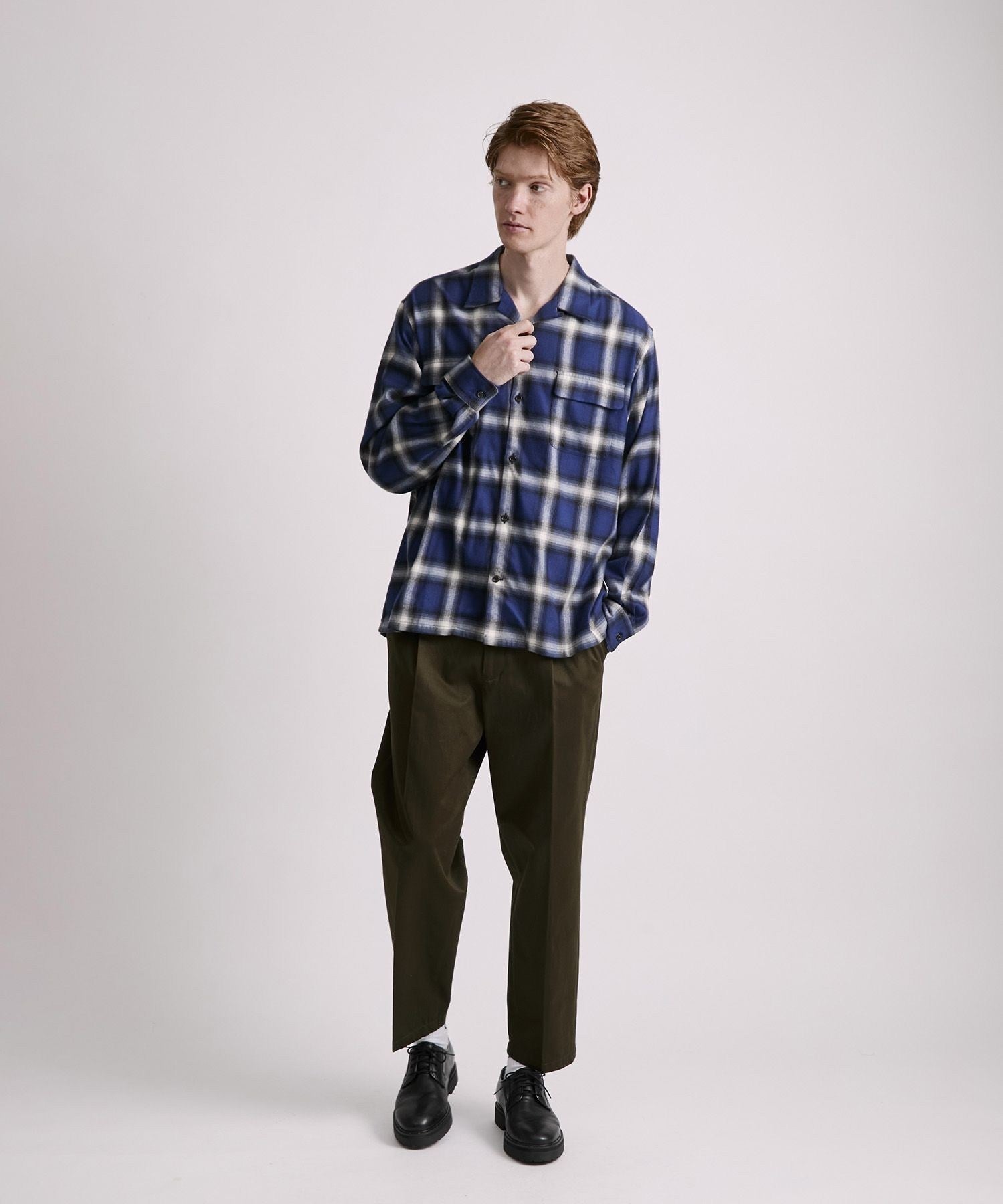 Marco Ombre Check  LS Shirt