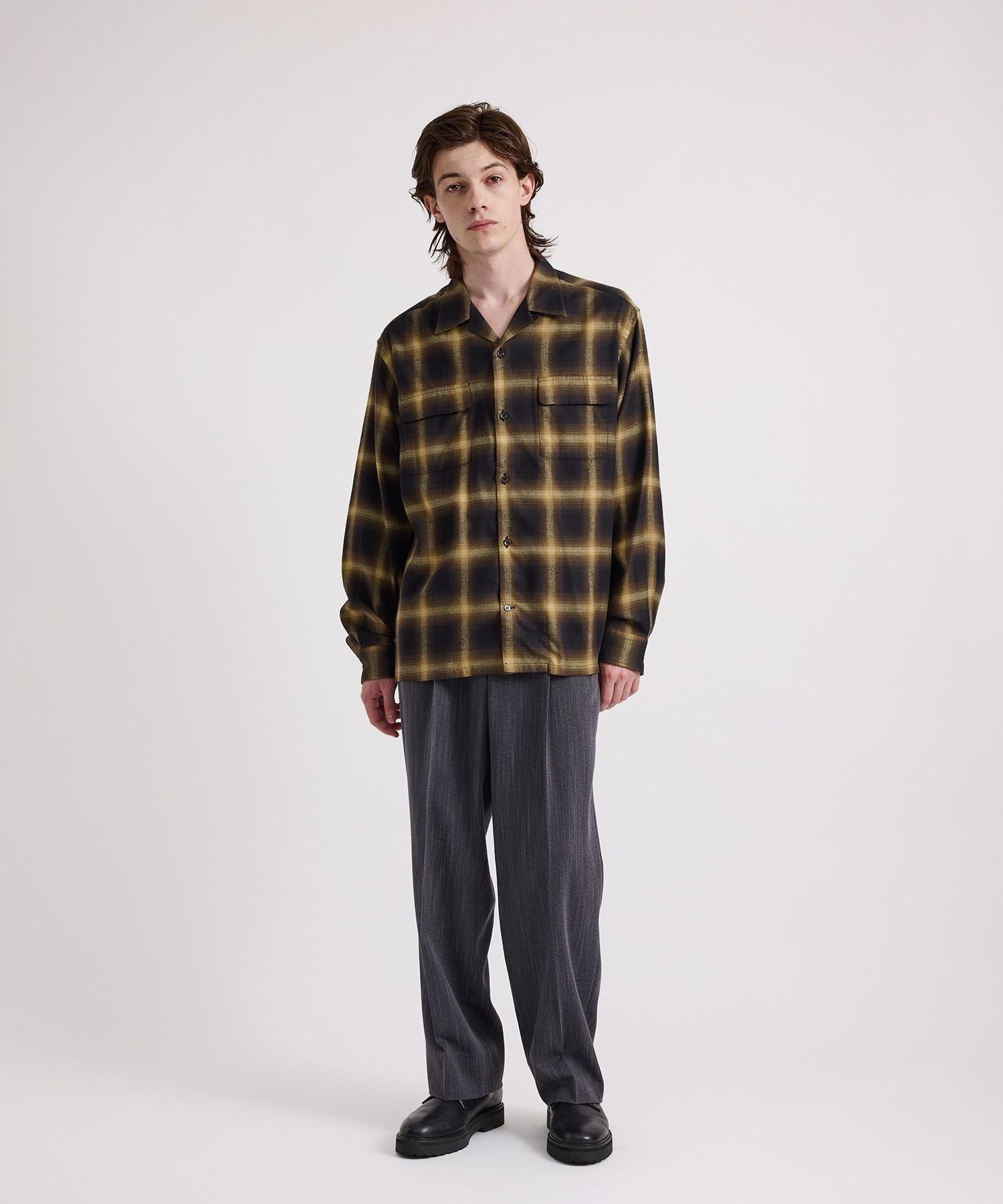 Marco Ombre Check  LS Shirt