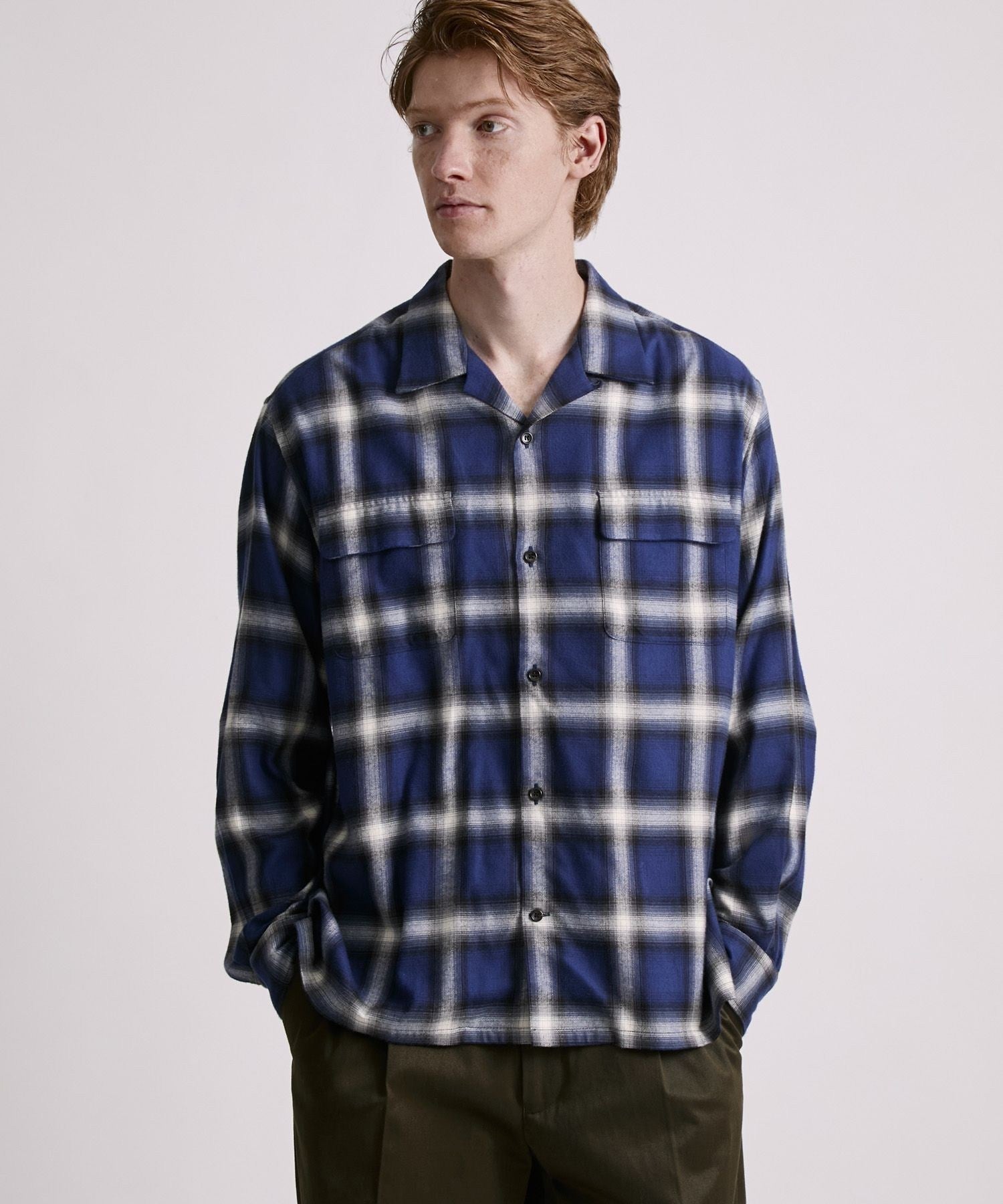 Marco Ombre Check  LS Shirt