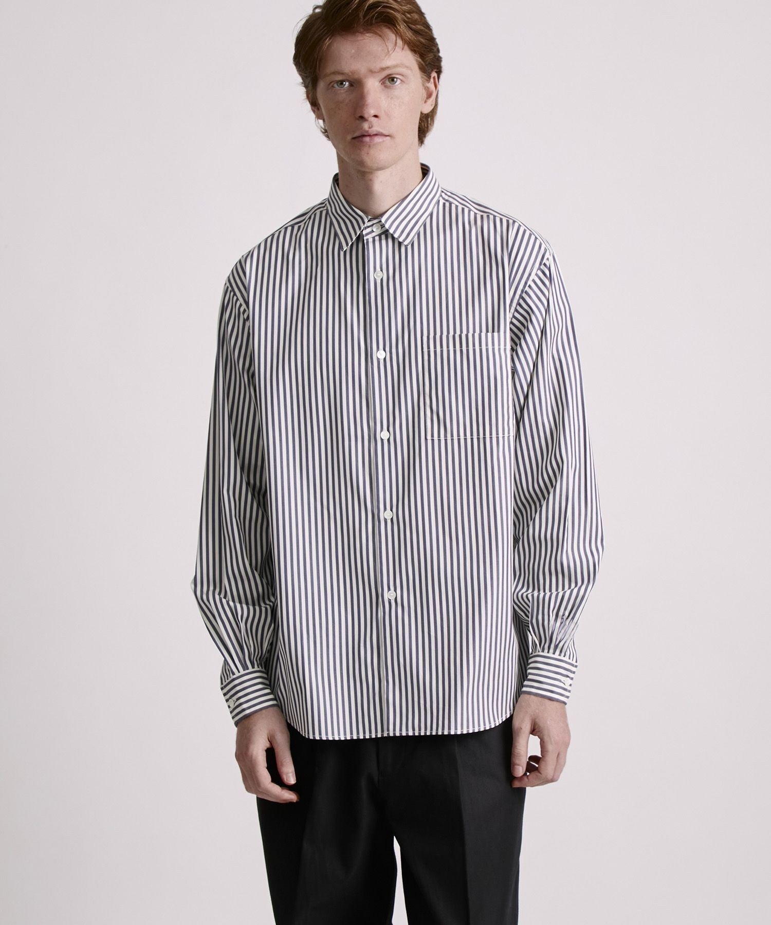 Crosby Stripe LS Shirt | Saturdays NYC Japan