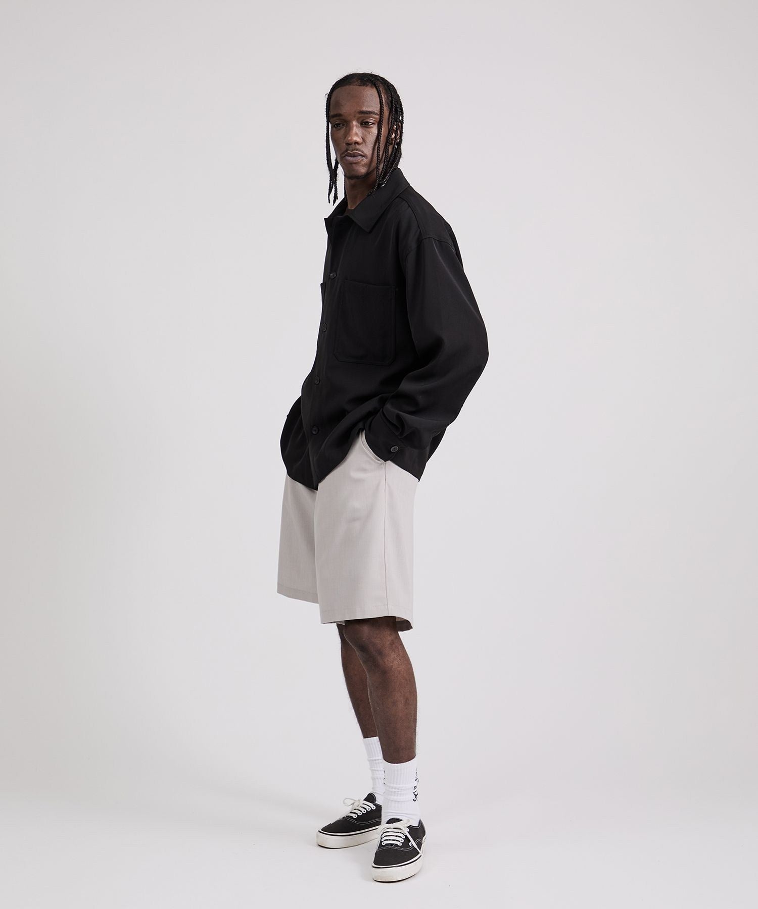 Driessen Crepe Overshirt